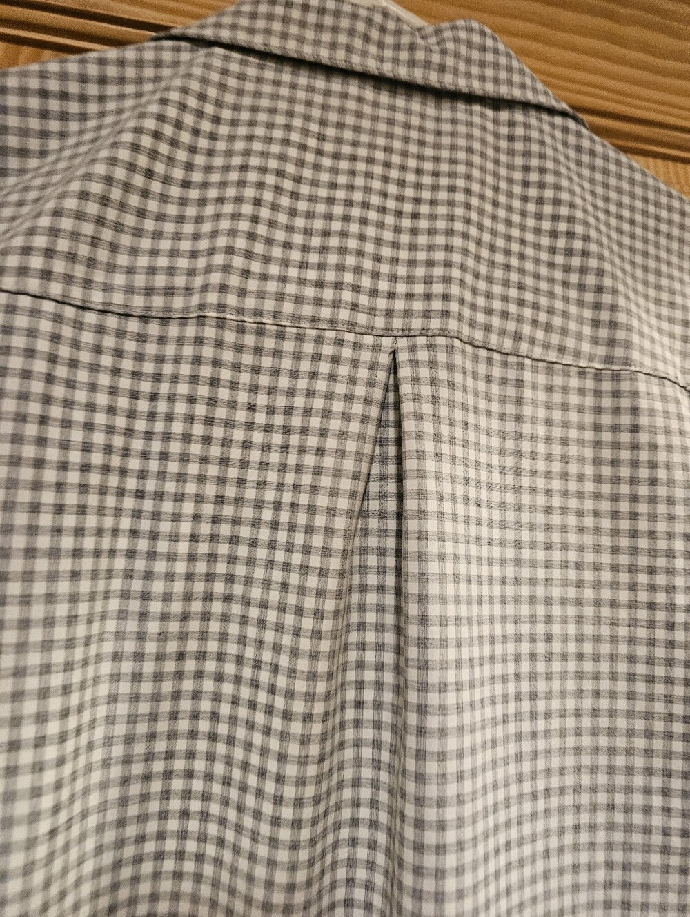 ZeroXposur Small Gingham Button-Down Shirt Womens Short Sleeve - Picture 11 of 13